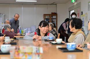 利用者様に寄り添う気持ちで接します